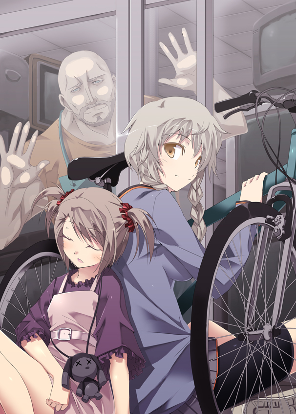 Steins;Gate Suzuha, Nae and Mr. Braun