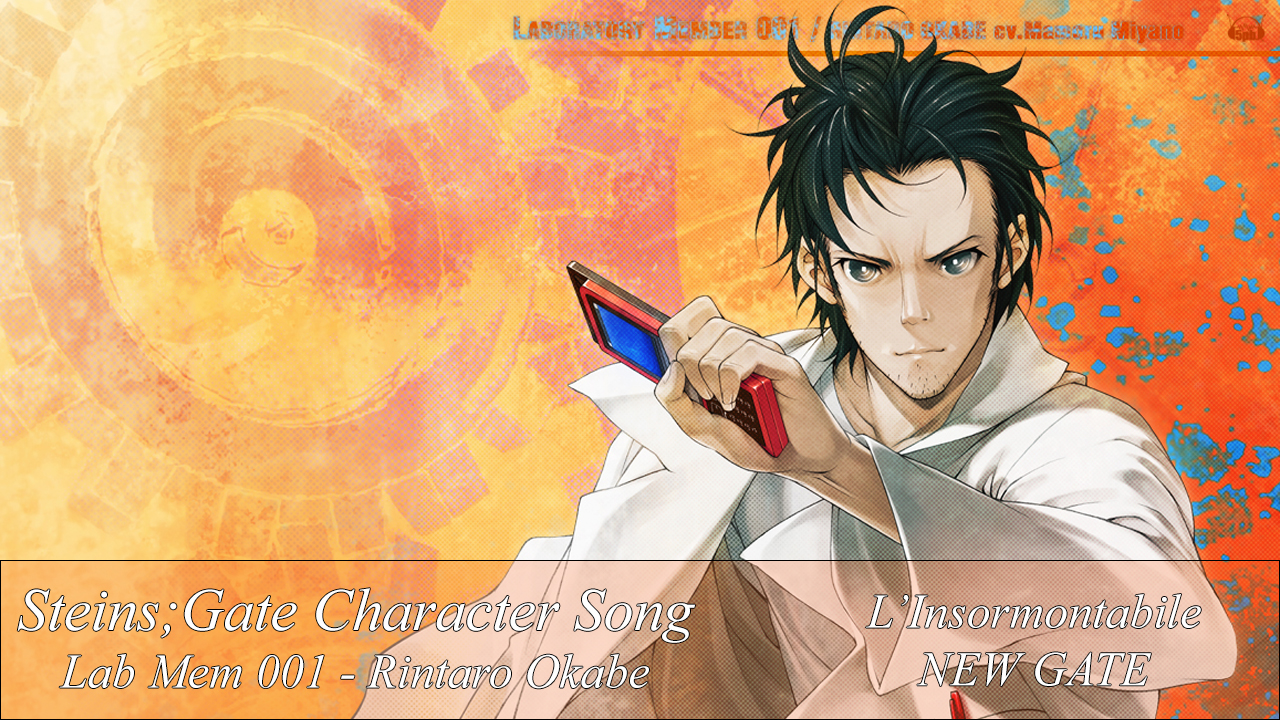 Steins;Gate Character Song Lab Mem 001 Rintaro Okabe