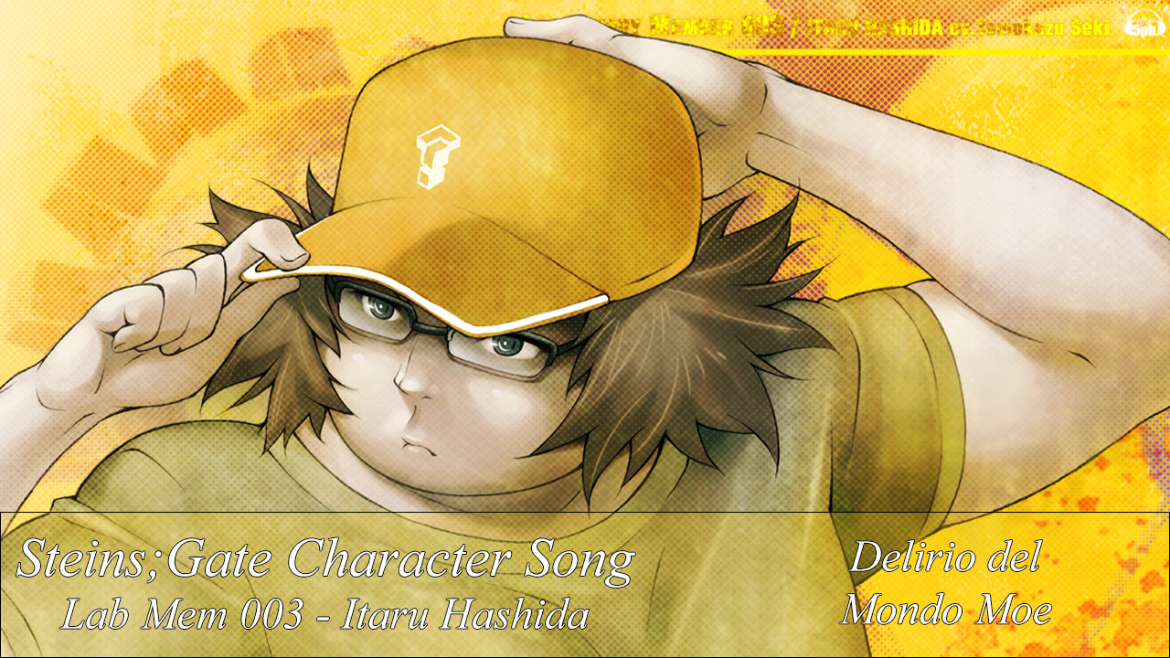 Steins;Gate Character Song Lab Mem 003 Itaru Hashida